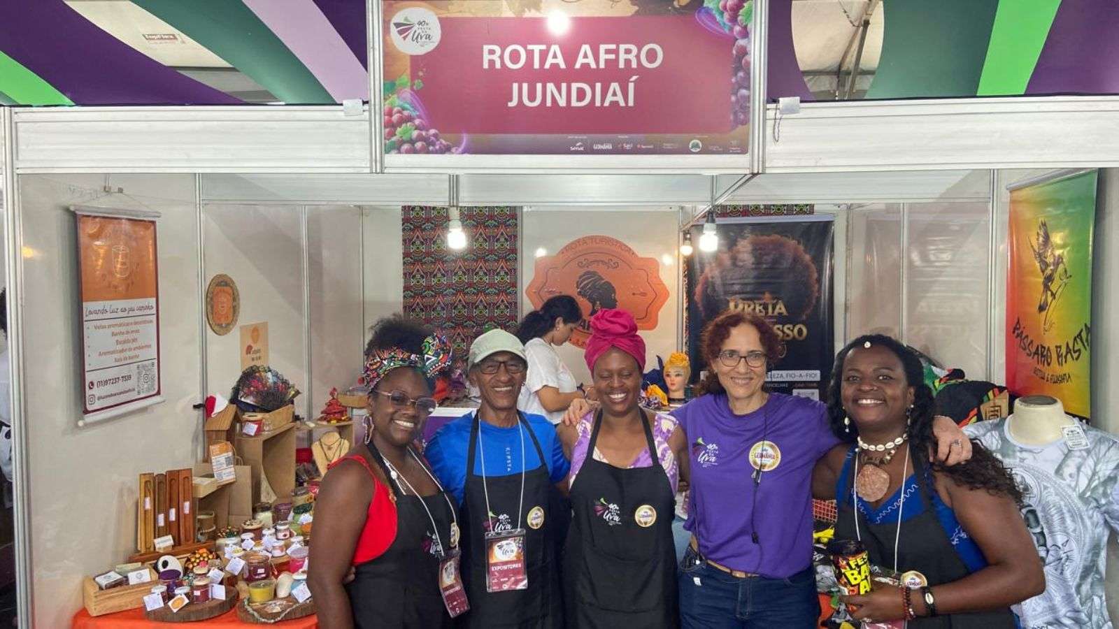 Rota Turística Afro na 40ª Festa da Uva de Jundiaí