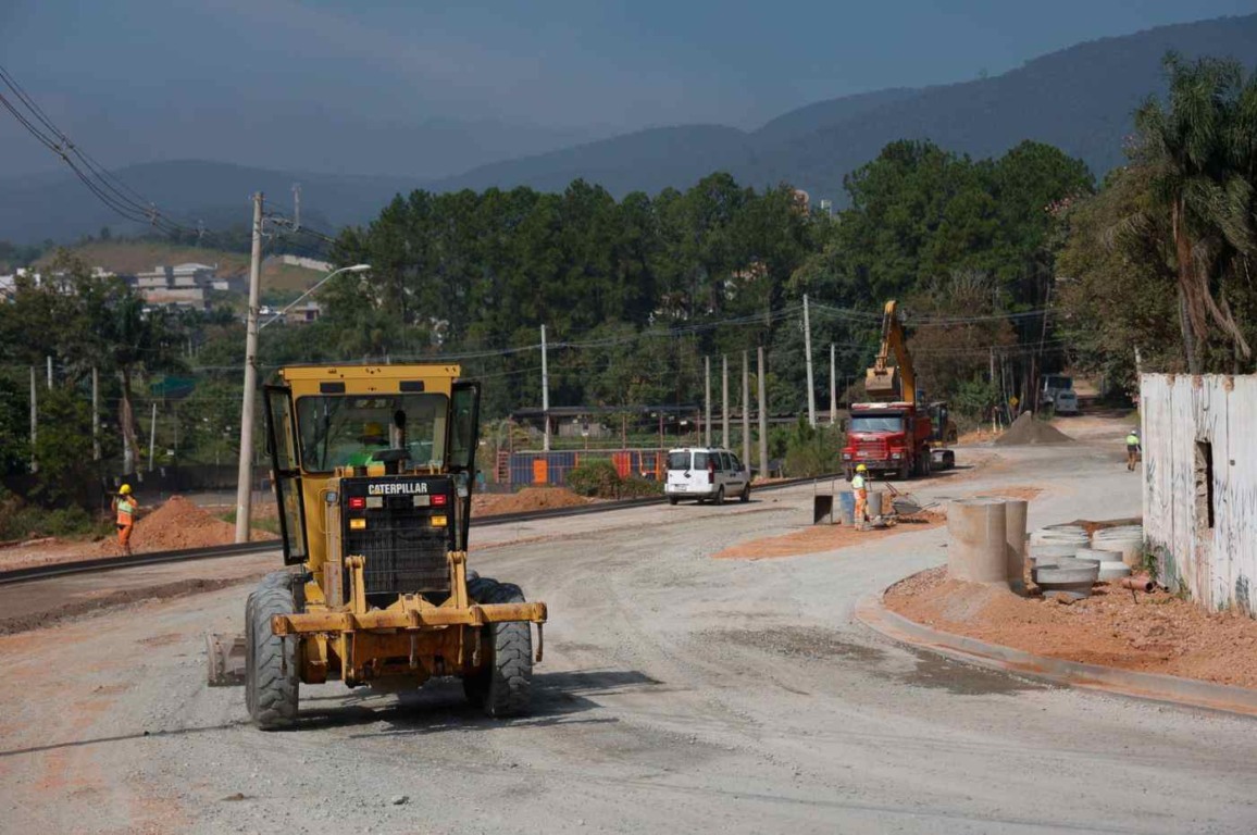 Rua Aristides Mariotti tem previsão de finalização ainda no mês de abril. Foto: Prefeitura de Jundiaí