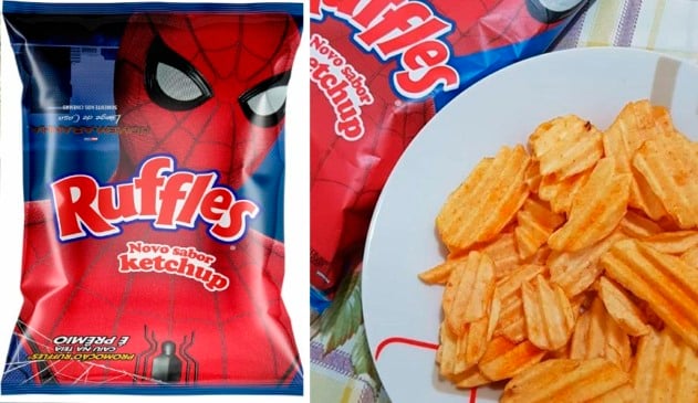 Ruffles de ketchup é a novidade dos salgadinhos