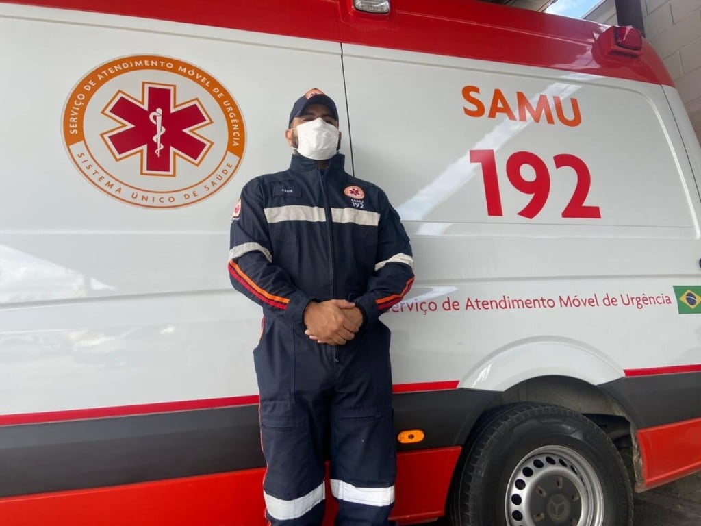 Socorristas do SAMU