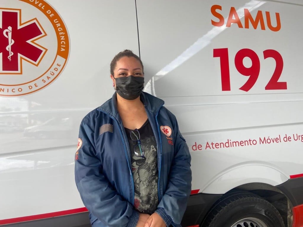 Socorristas do SAMU