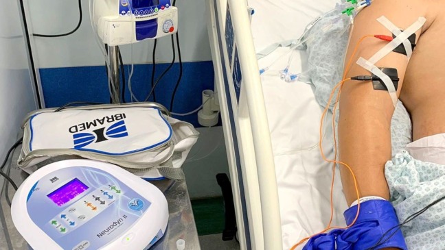 Dispositivos para a reabilitação motora são os novos investimentos do Hospital São Vicente (Foto: divulgação)