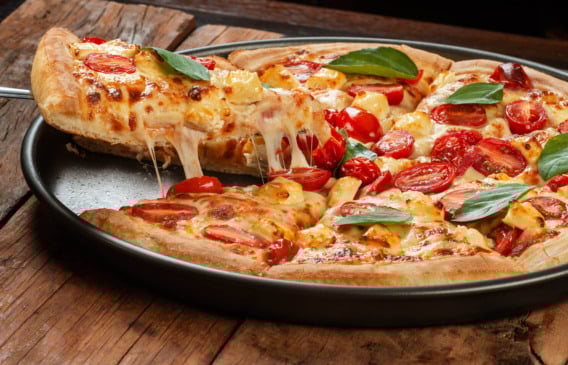 Pizza sabor italiana