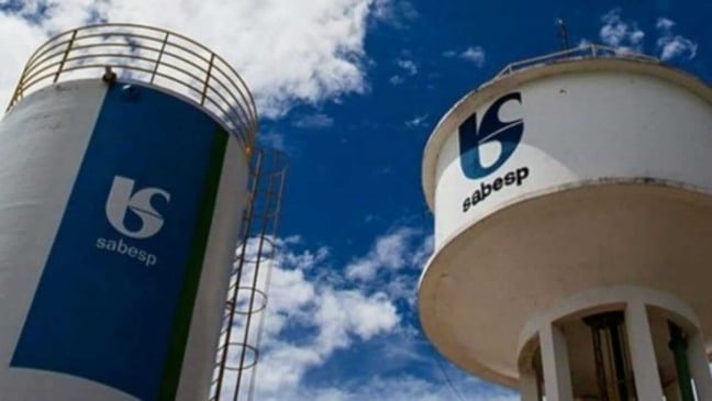 Caixas d'água da Sabesp