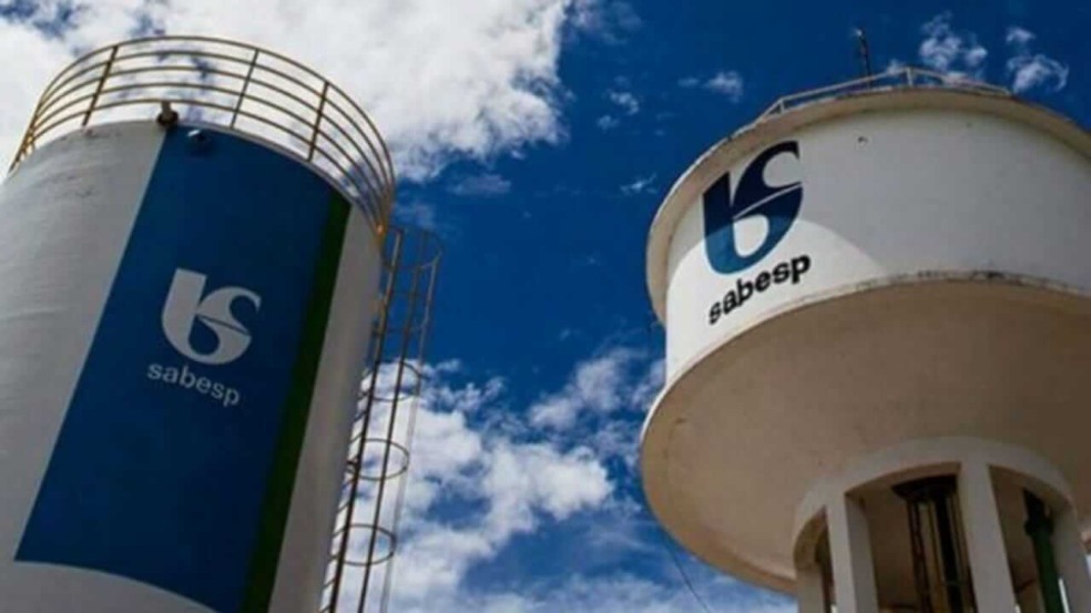 Caixas d'água da Sabesp