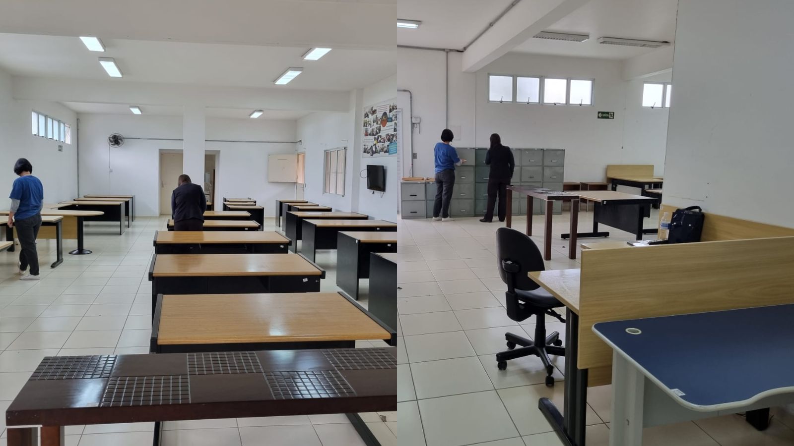 Móveis disponíveis no saldão do Grendacc