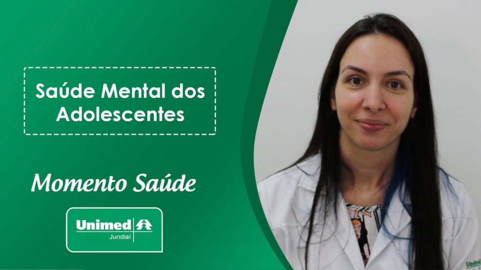 Thumb de vídeo da Unimed com médica em fundo verde