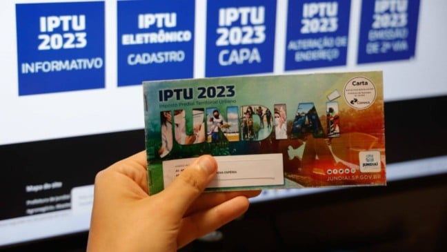 Carnê do IPTU 2023 de Jundiaí