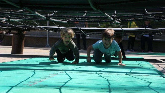 A atração faz parte da Semana Mundial do Brincar (Foto: Giuliano Martins)