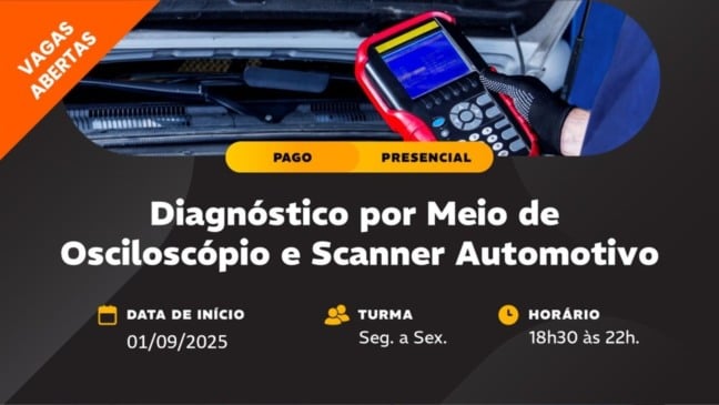 Senai Jundiaí oferece curso prático de diagnóstico com scanner automotivo