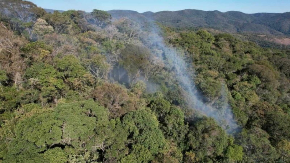 Incêndio na Serra do Japi