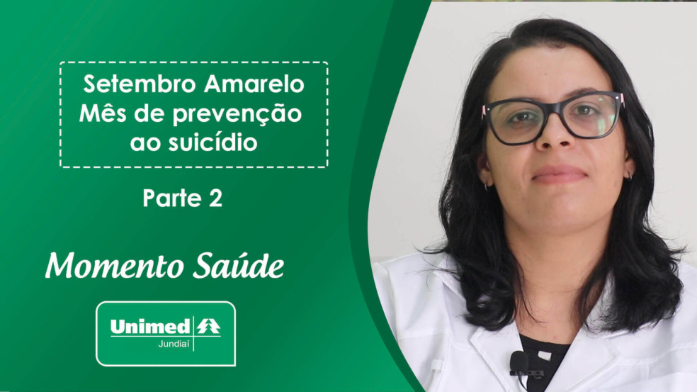 Thumb de vídeo da Unimed com médica em fundo verde