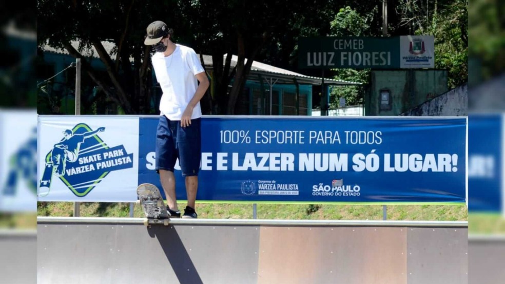 Várzea Paulista ganha novo espaço para a prática do skate