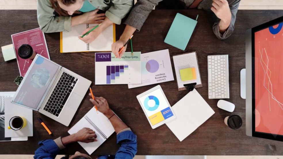 Reunião de negócios.