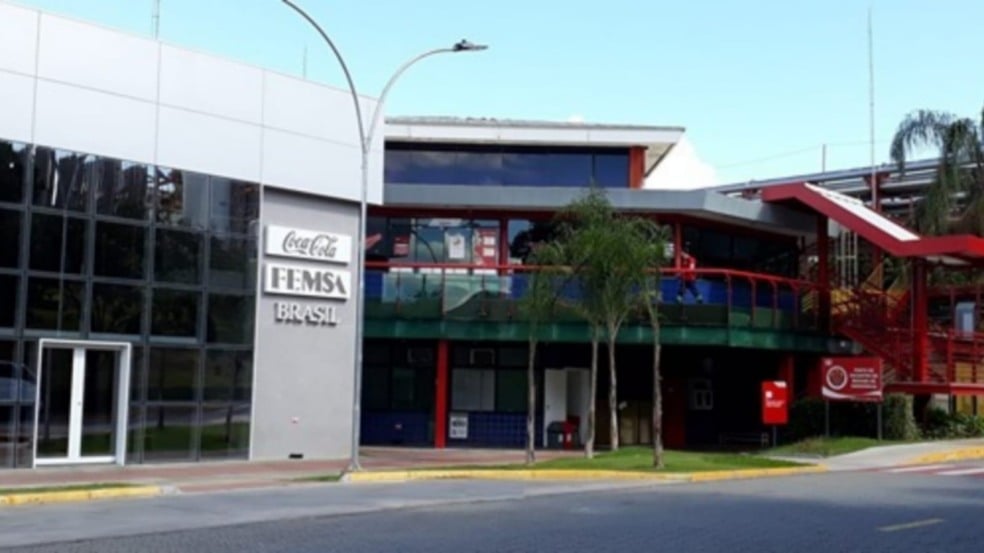 Fachada da Coca-Cola