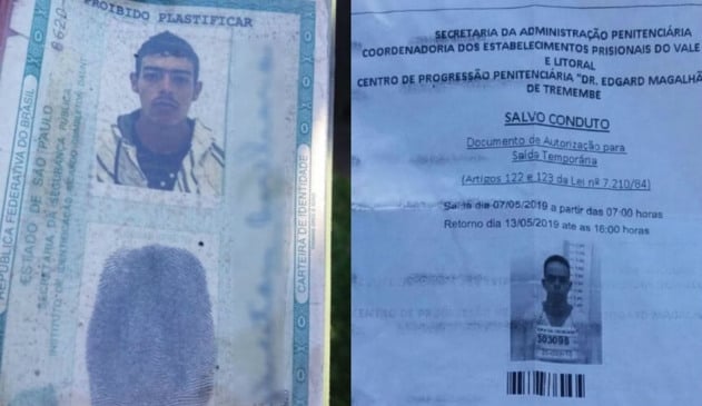 Suspeito que morreu baleado em assalto estava com autorização de ‘saidnha’ do Dia das Mães