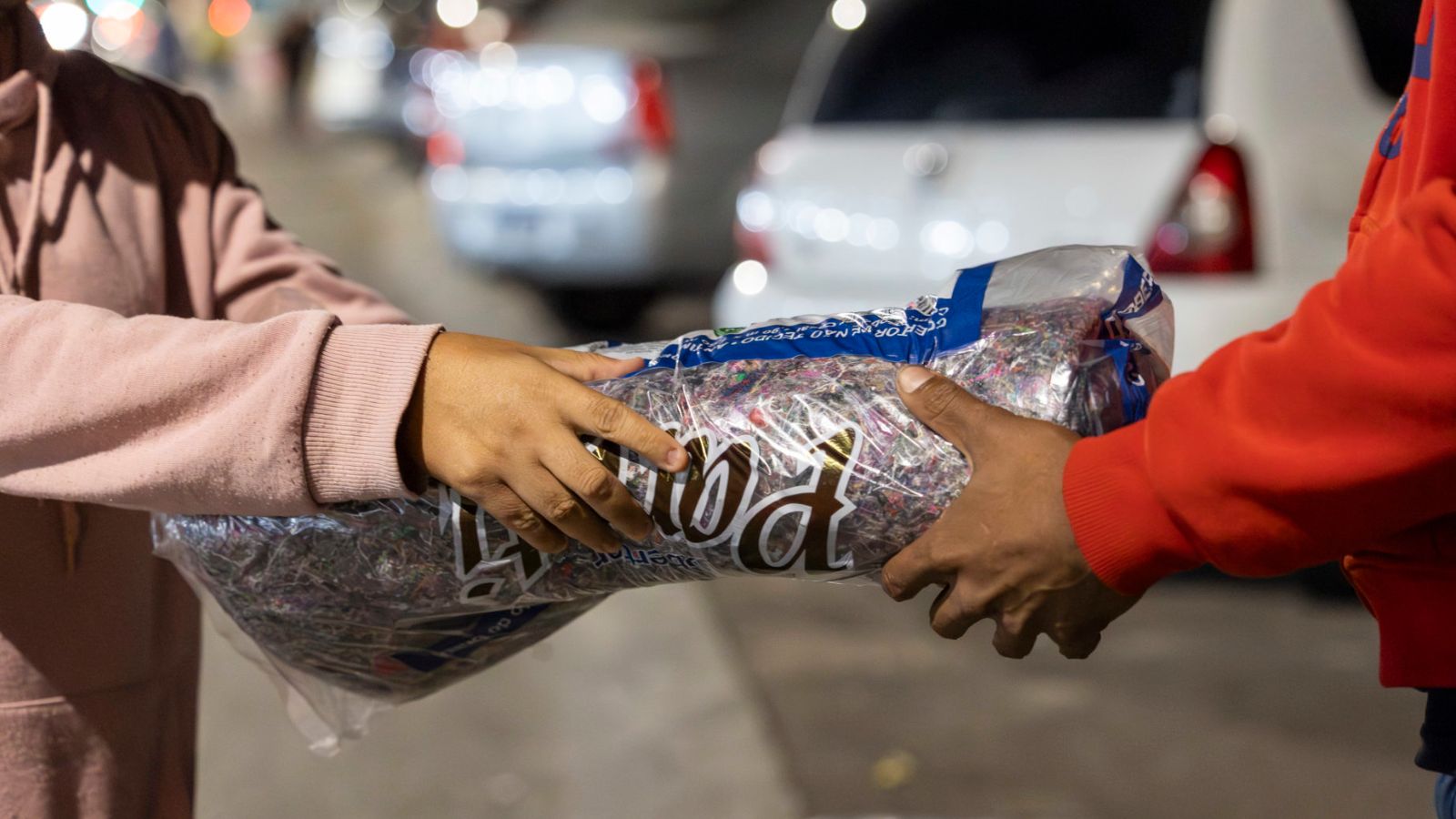 Distribuindo coberta