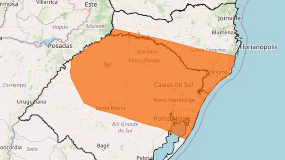 Foto: Inmet Foto: Inmet