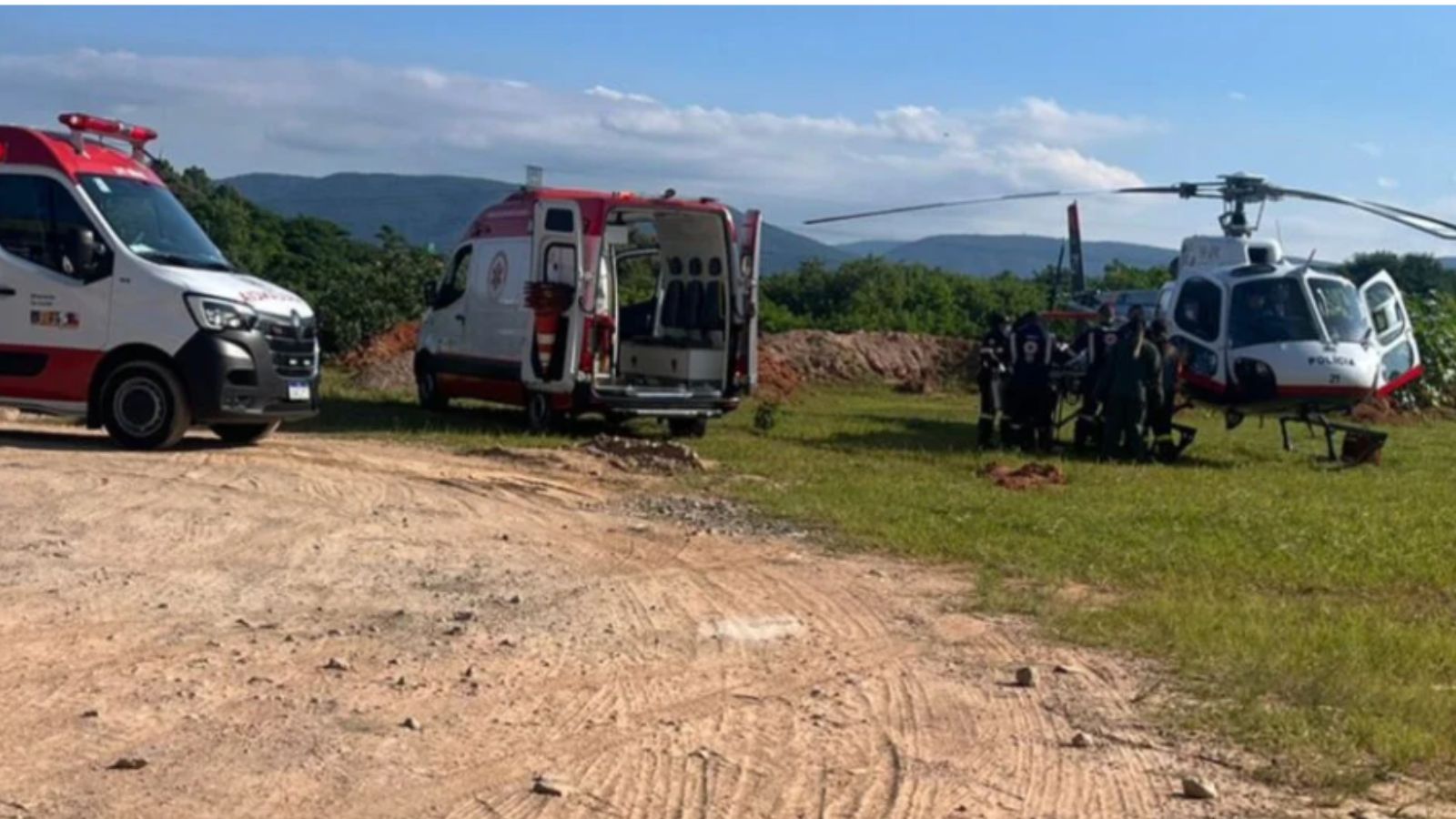 Tentativa de homicídio mobiliza forças de segurança e helicóptero Águia em Jundiaí