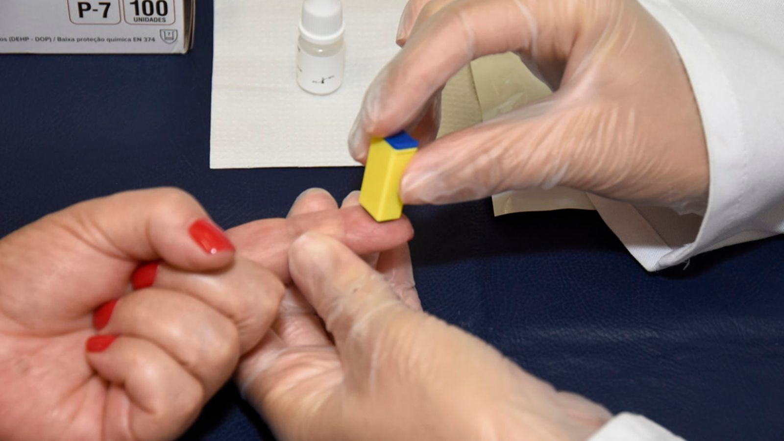 Testagem HIV e sífilis