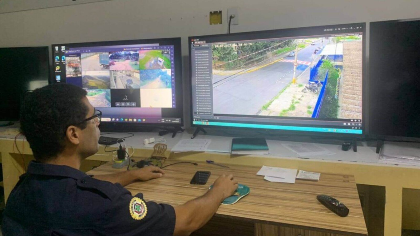 Monitoramento da Guarda Municipal de Várzea Paulista