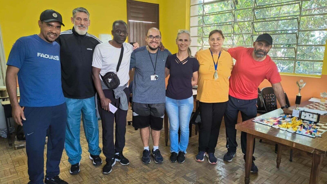 O torneio de xadrez foi fruto de uma parceria entre a Fundação Casa e o Clube 13 de Agosto, tradicional clube de xadrez de Jundiaí 