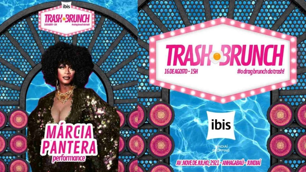 Flyer sobre o Trash Brunch