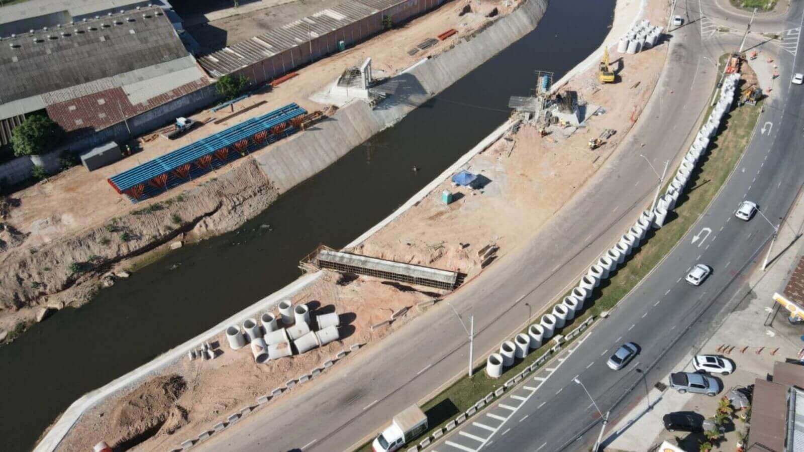 Trecho da Avenida Latorre em Jundiaí