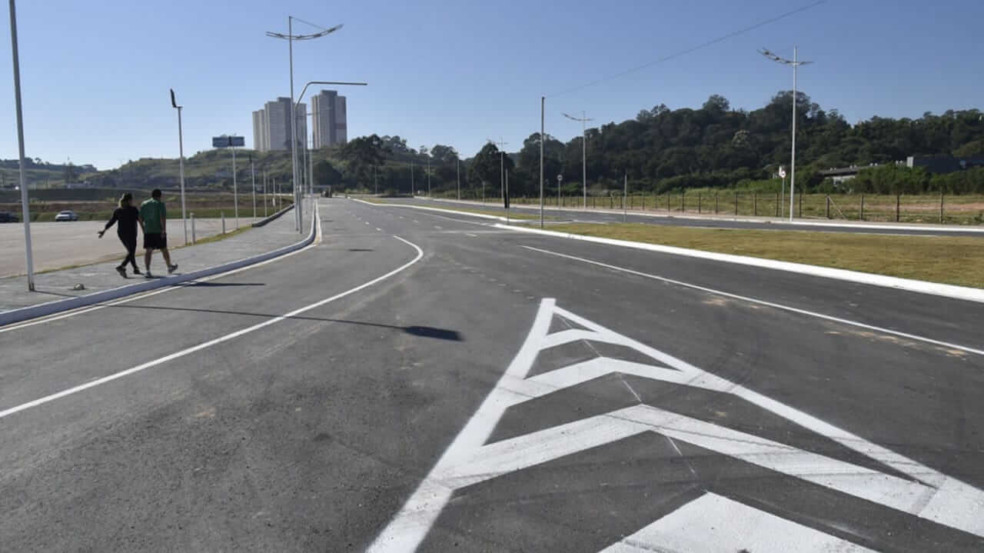 Parte concluída da obra no Complexo Samuel Martins