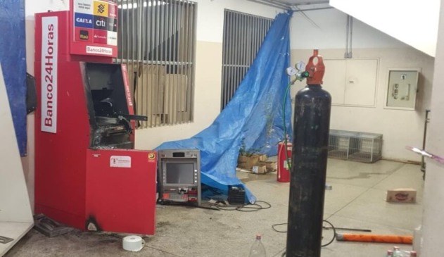 Trio é preso tentando furtar caixa eletrônico em Várzea Paulista