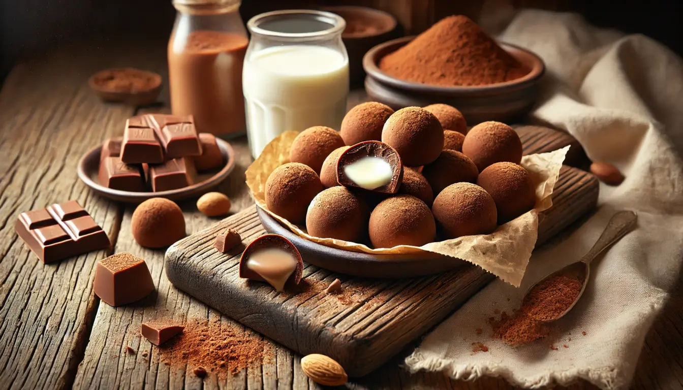 Trufas de chocolate ao leite 6 receitas de recheio irresistíveis