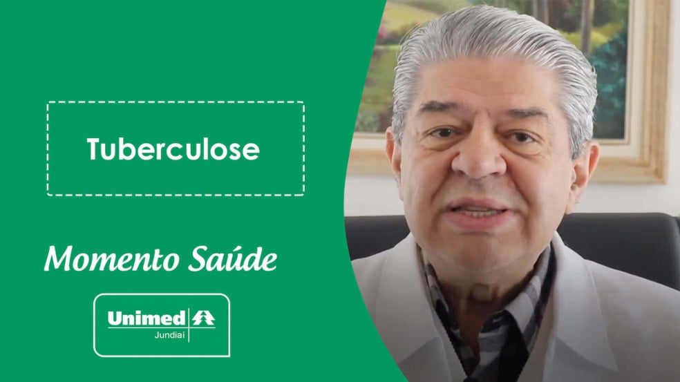 Thumb de vídeo da Unimed com médico em fundo verde