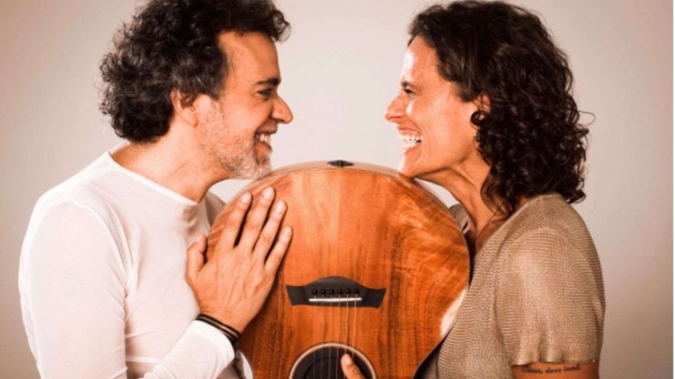 Zélia Duncan e Paulinho Moska Zélia Duncan e Paulinho Moska