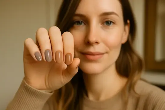 Unhas de inverno 2025 5 cores neutras que estão em alta