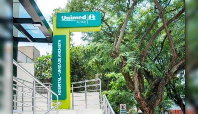 Letreiro da Unimed Jundiaí