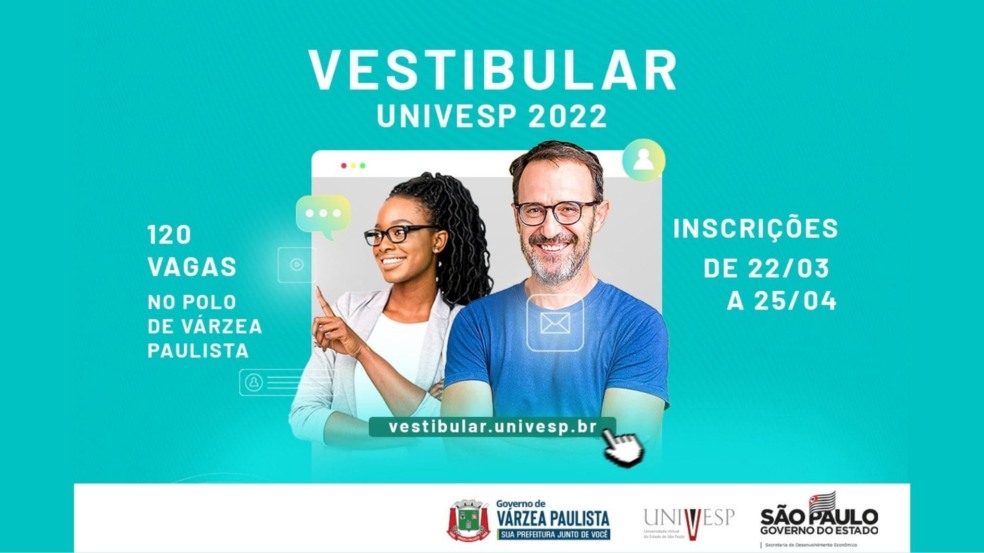 Várzea Paulista: Univesp abre inscrições para vestibular na próxima semana