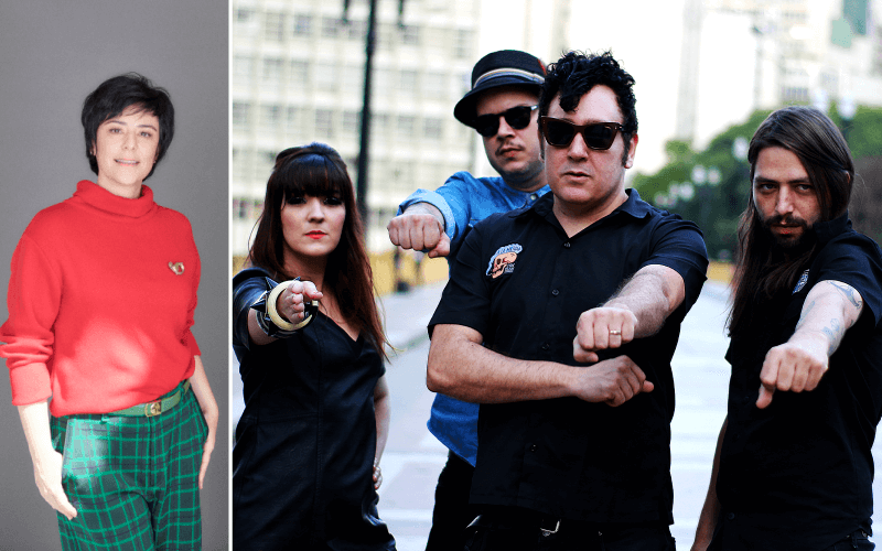 Fernanda Takai e Autoramas homenageiam os Beatles. (Foto: Divulgação Sesc)