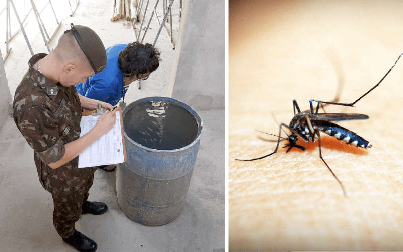 Segundo biomédica, algumas pessoas ainda mantêm focos de criadouros em casa. (Foto: Reprodução/Prefeitura Municipal de Jundiaí)