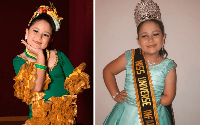 Milena Struck foi a única representante com deficiência. Ela fala sobre diferenças e inclusão. (Foto: G1/Arquivo Pessoal Andressa Struck) Milena Struck foi a única representante com deficiência. Ela fala sobre diferenças e inclusão. (Foto: G1/Arquivo Pessoal Andressa Struck)