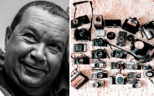 Itens marcaram a vida e carreira do fotógrafo. (Foto: Arquivo pessoal)