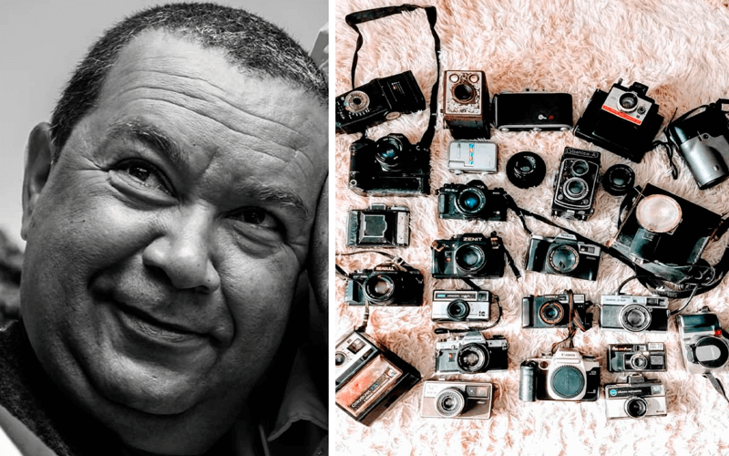 Itens marcaram a vida e carreira do fotógrafo. (Foto: Arquivo pessoal)