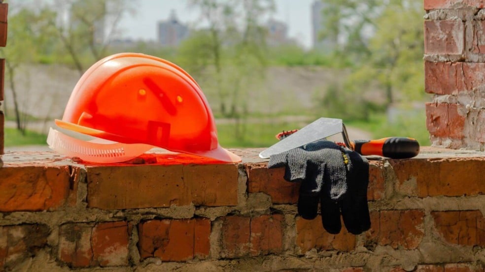 Itens de trabalho de pedreiros Itens de trabalho de pedreiros