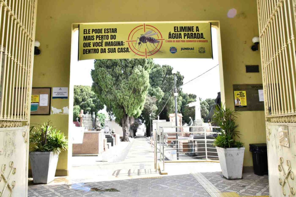 VISAM reforça orientações de prevenção à dengue em cemitérios