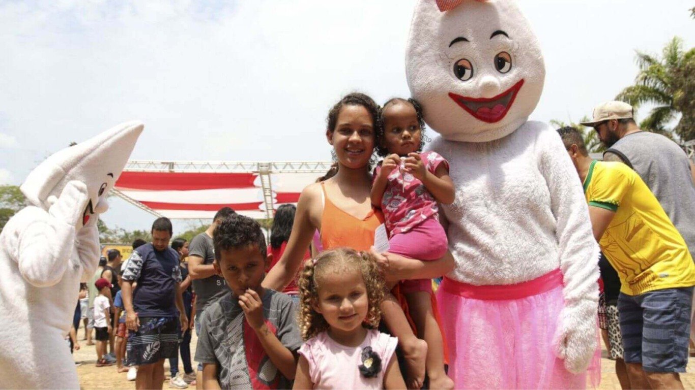 Vacinação contra a pólio em Jundiaí