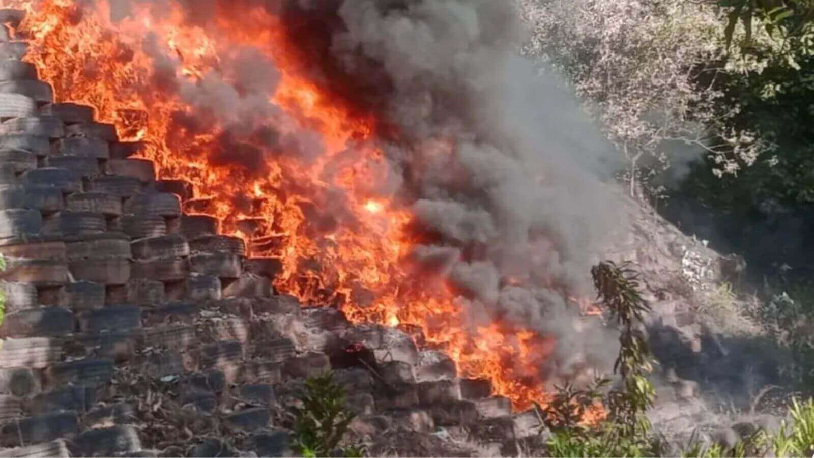 Incêndio em Campo Limpo Paulista