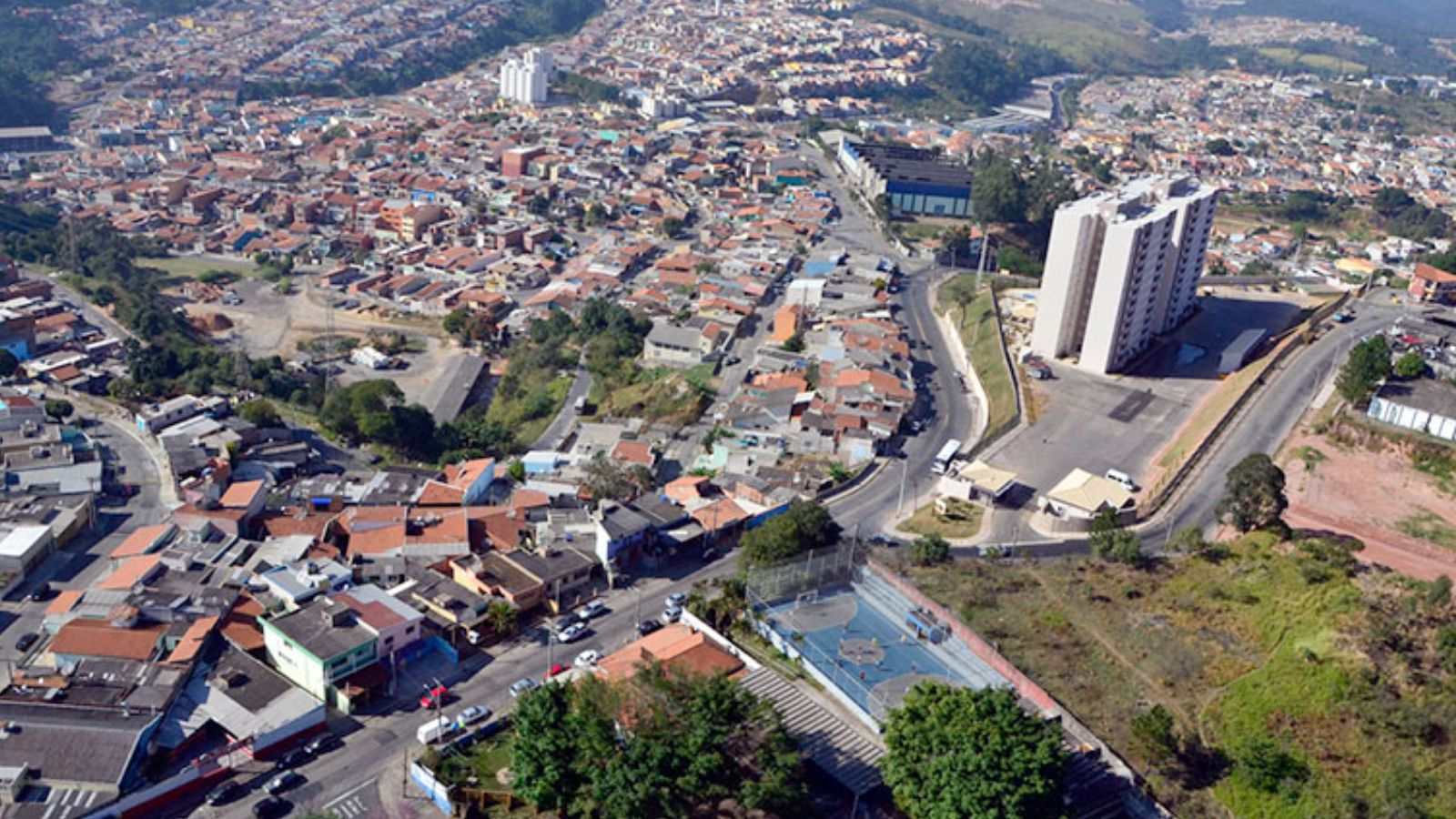 Várzea Paulista vista de cima