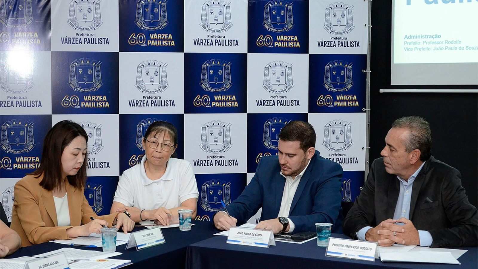 Rodolfo Braga e líderes da China