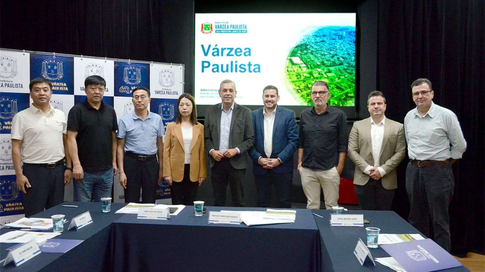 Rodolfo Braga e líderes da China