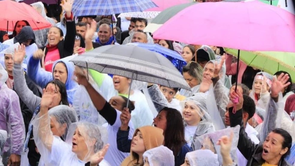 Foto: Reprodução/Facebook - Marcha Para Jesus Várzea Paulista