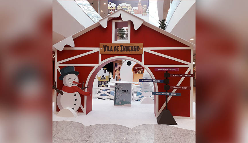 Vila de Inverno é atração do JundiaíShopping nas férias de julho